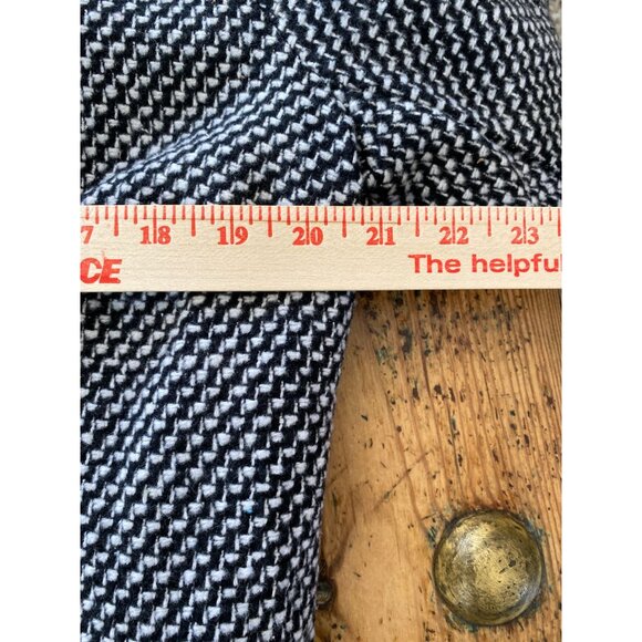 Houndstooth Pattern Womens Blazer Coat Lightweight Open Front Polyester - Picture 6 of 7